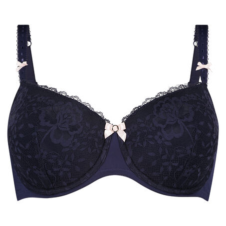 Soutien-gorge &agrave; armatures pr&eacute;form&eacute; Maya, Bleu