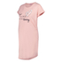 T-shirt de nuit grossesse à manches courtes, Rose