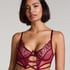 Soutien-gorge à armatures préformé longline Scarlett, Rouge