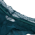 Slip br&eacute;silien taille haute Christine, Vert