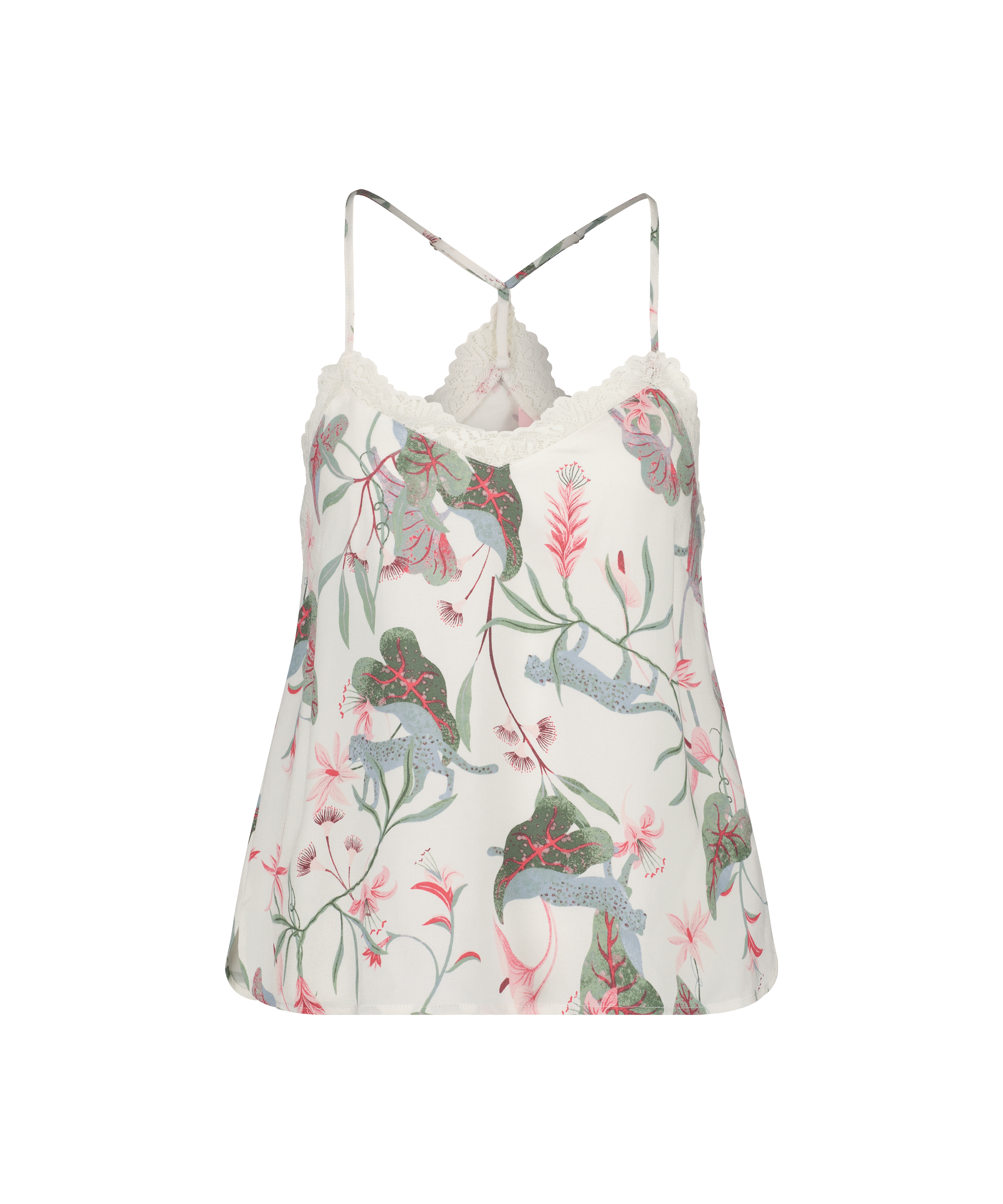 Camitop Woven Lace, Wei&szlig;, main