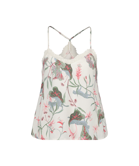 Camitop Woven Lace, Wei&szlig;