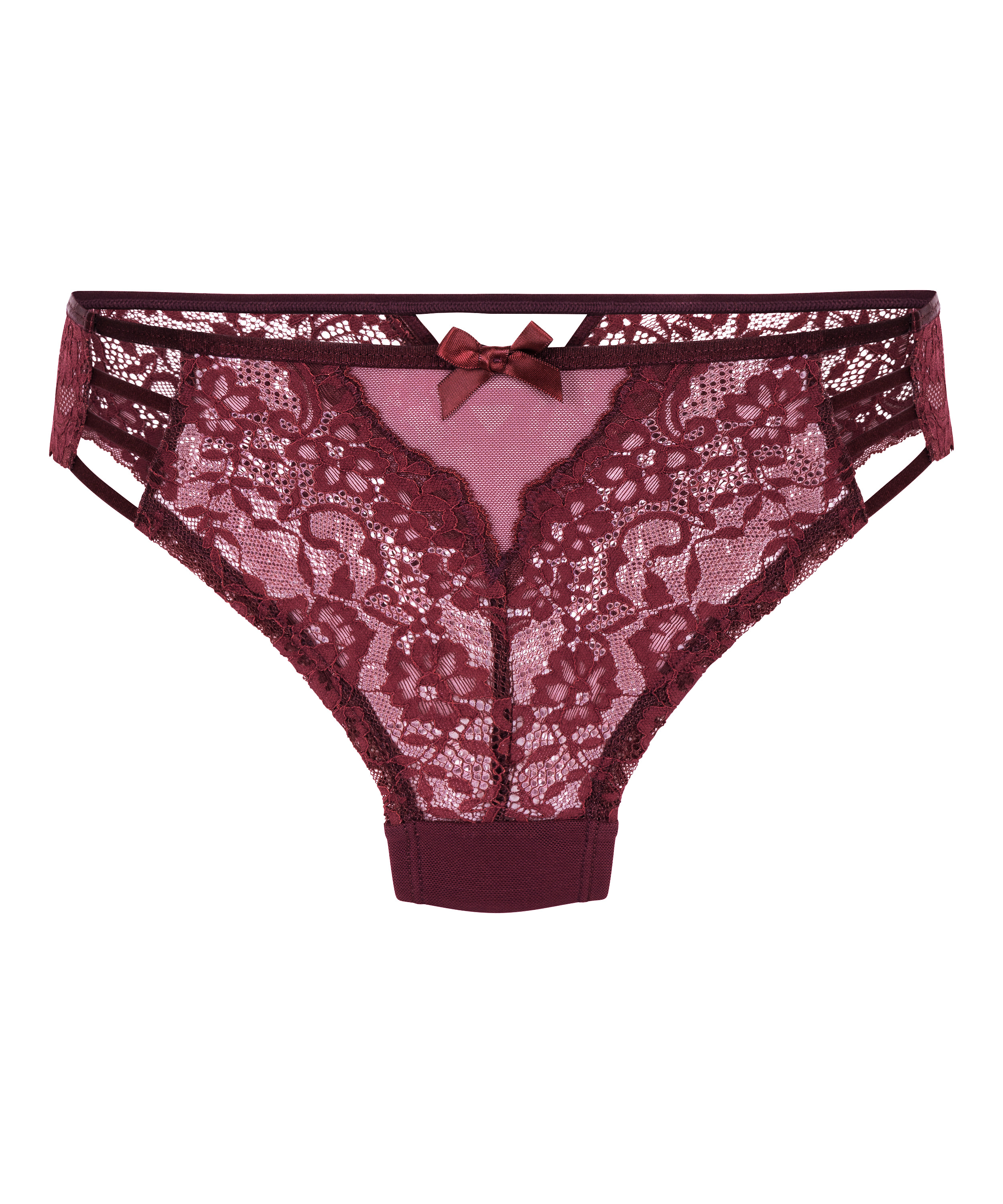 Slip brésilien Belleelle, Rouge, main