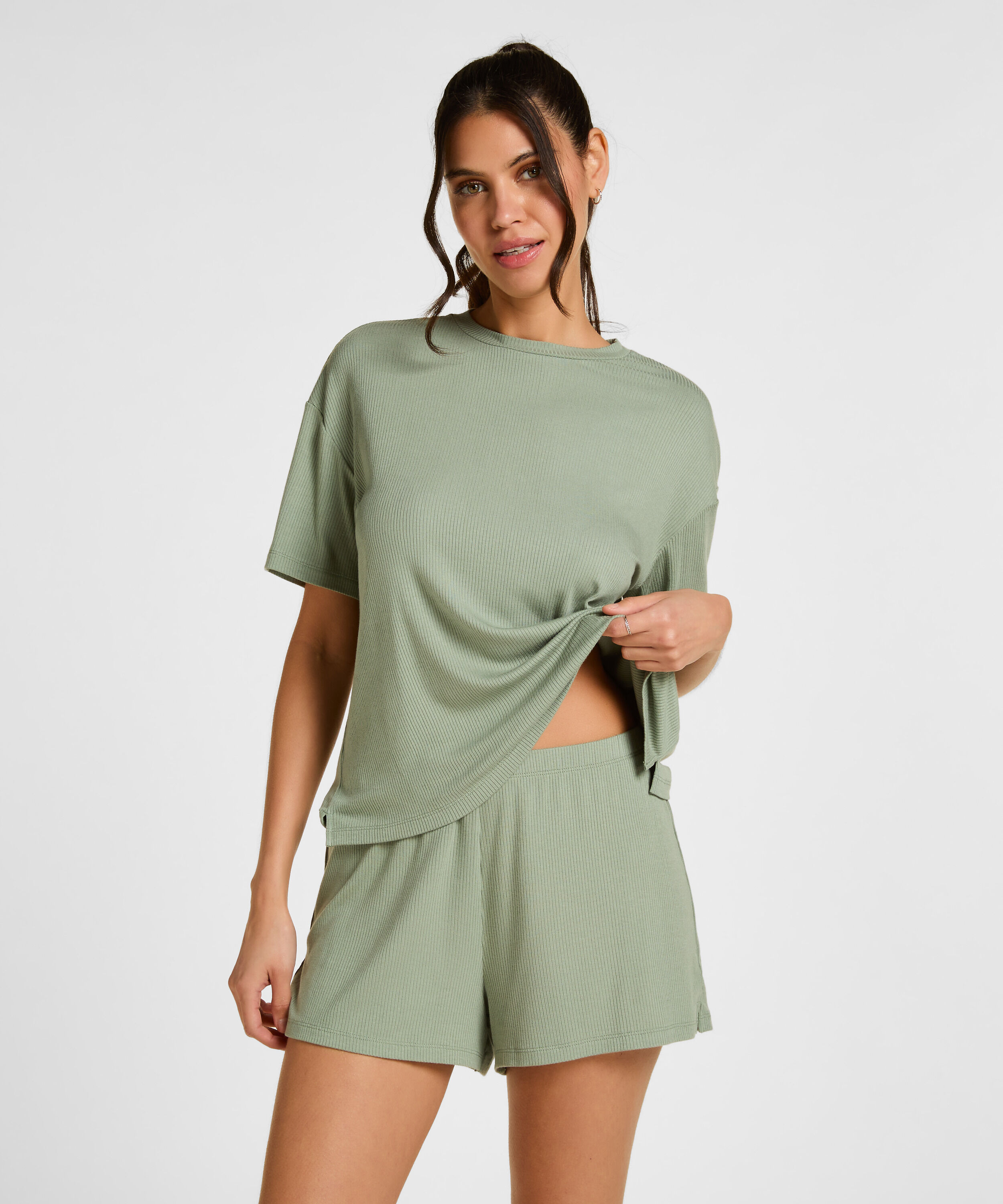 Short de Pyjama, Vert