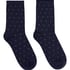 Chaussettes courtes en modal, Bleu