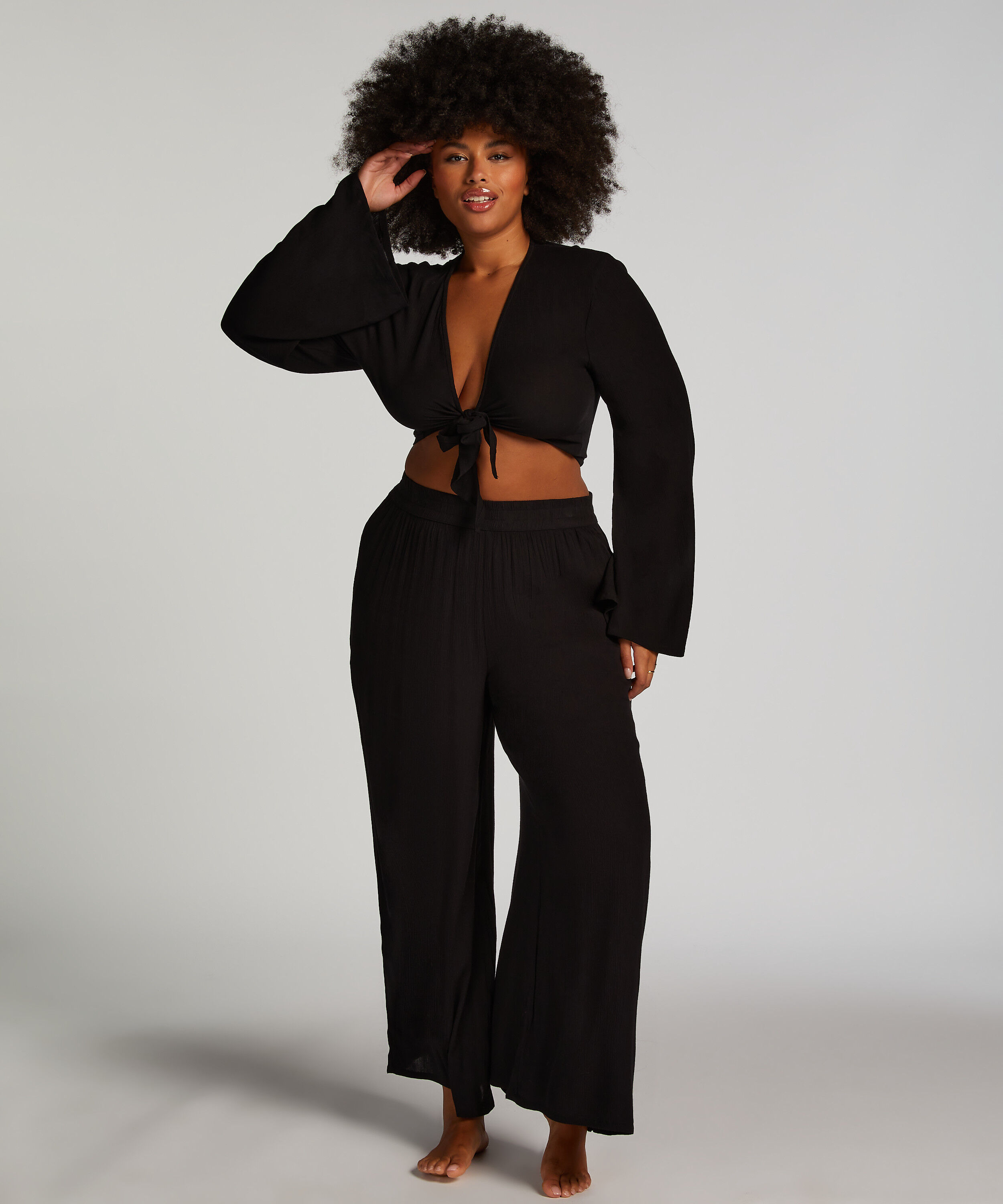 Pantalon Beach, Noir