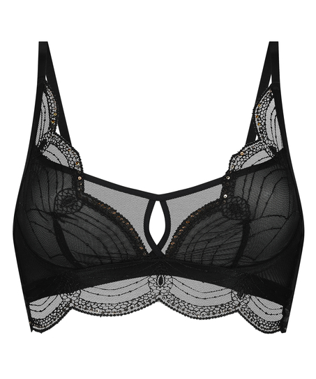 Bralette Ruby, Schwarz