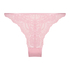 Slip brésilien jambes hautes Kaiden, Rose