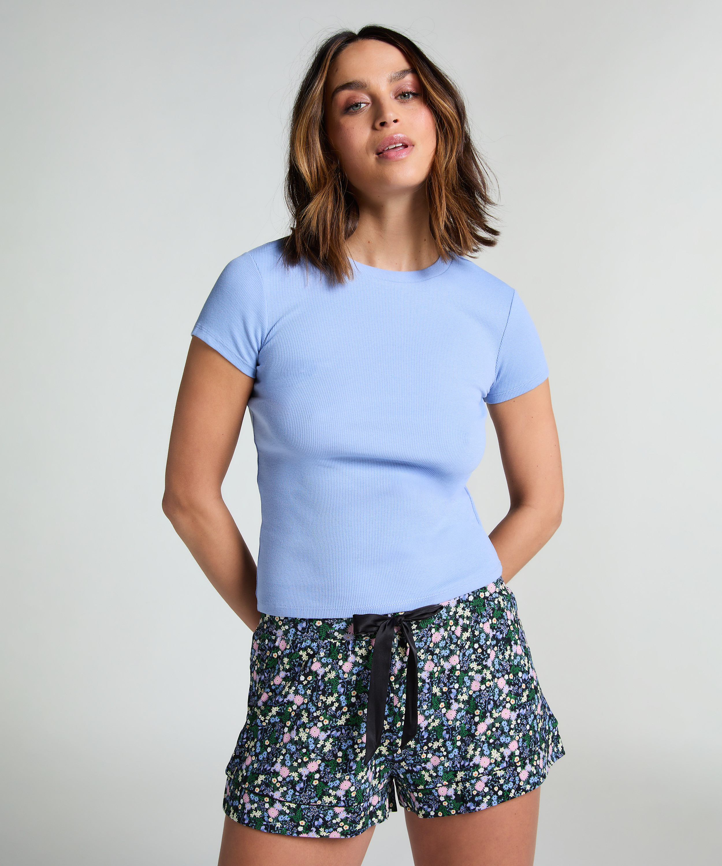 Short Jersey, Noir, main