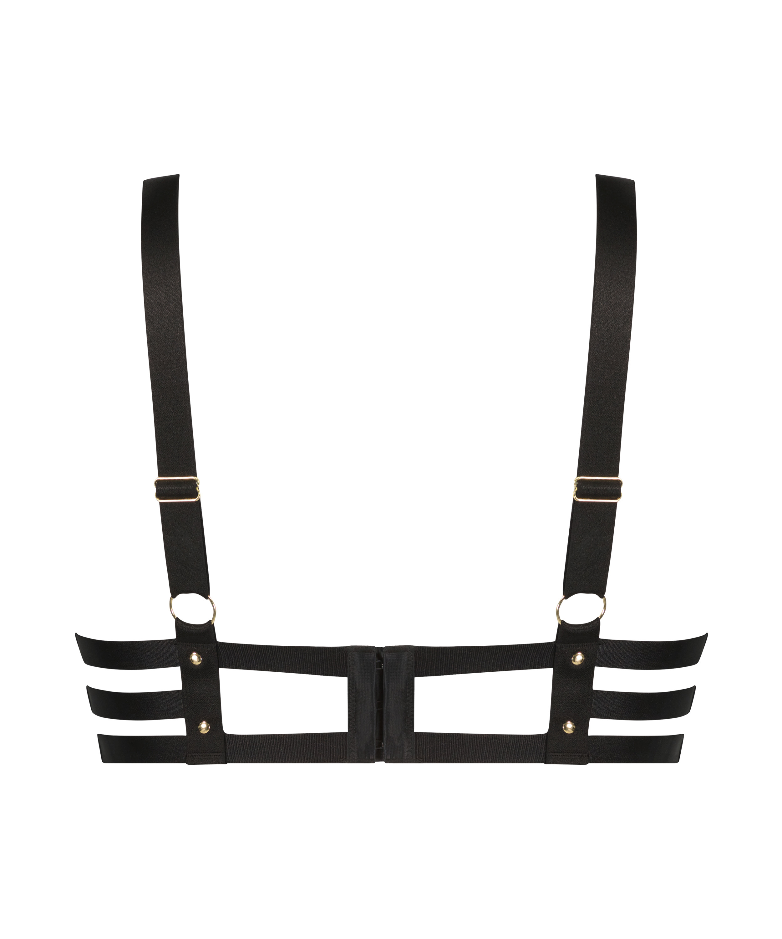 Soutien-gorge &agrave; armatures pr&eacute;form&eacute; push-up Shadow, Noir, main