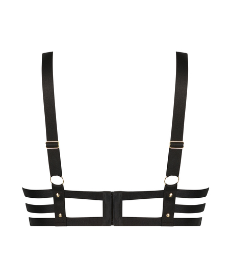 Soutien-gorge &agrave; armatures pr&eacute;form&eacute; push-up Shadow, Noir