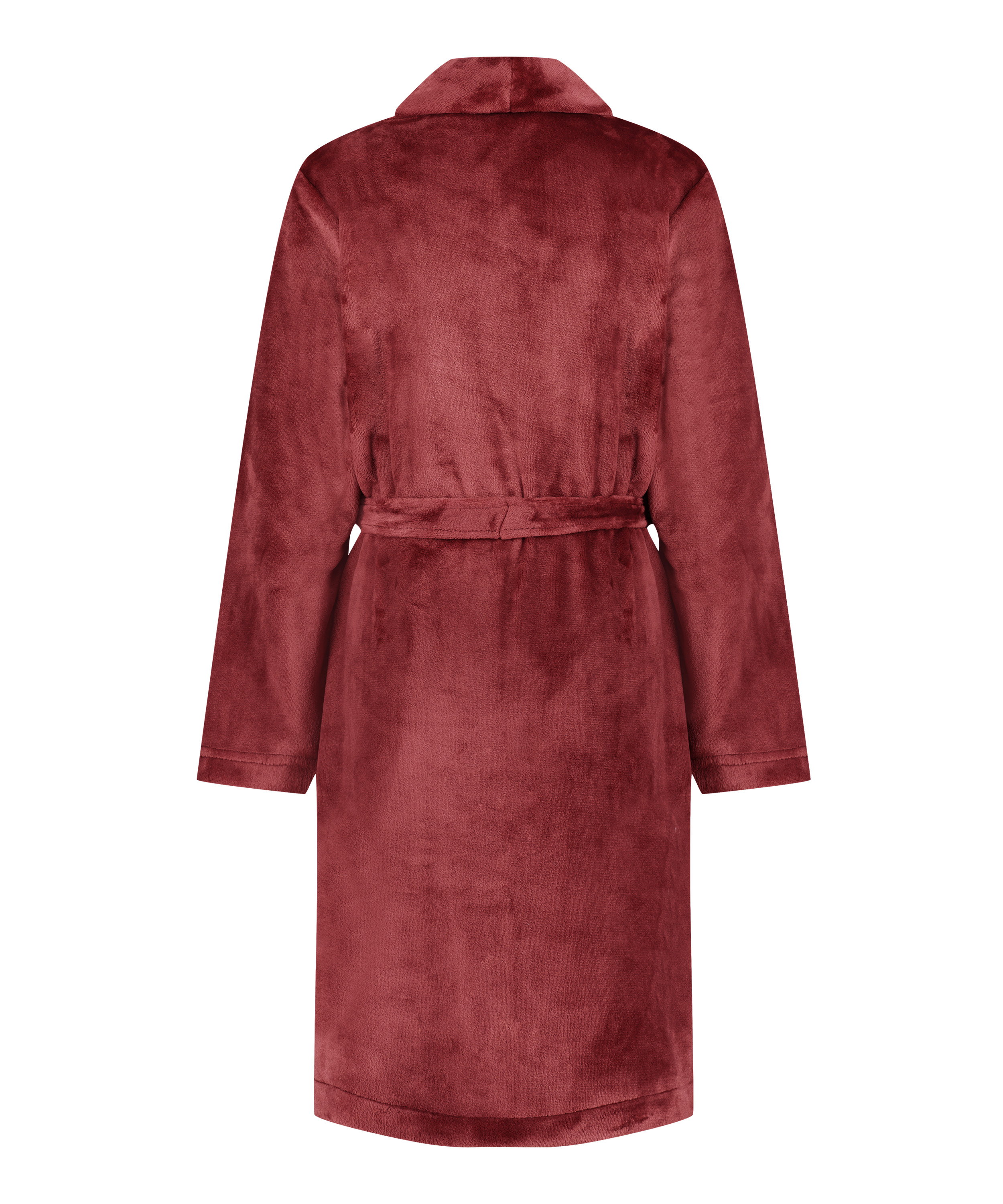 Kurzer Bademantel Fleece, Rose, main