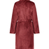 Kurzer Bademantel Fleece, Rose