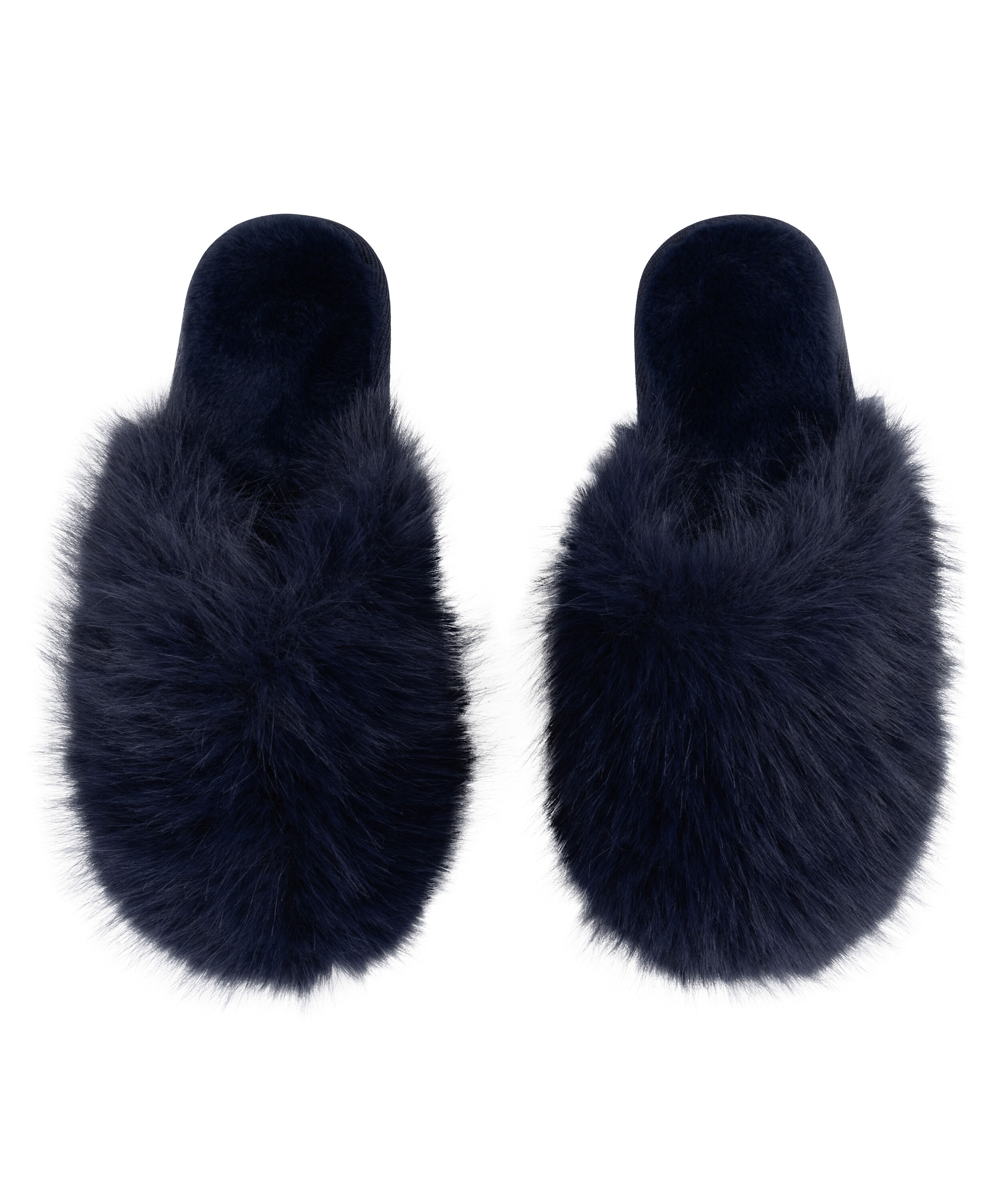 Pantoufles Isabella, Bleu