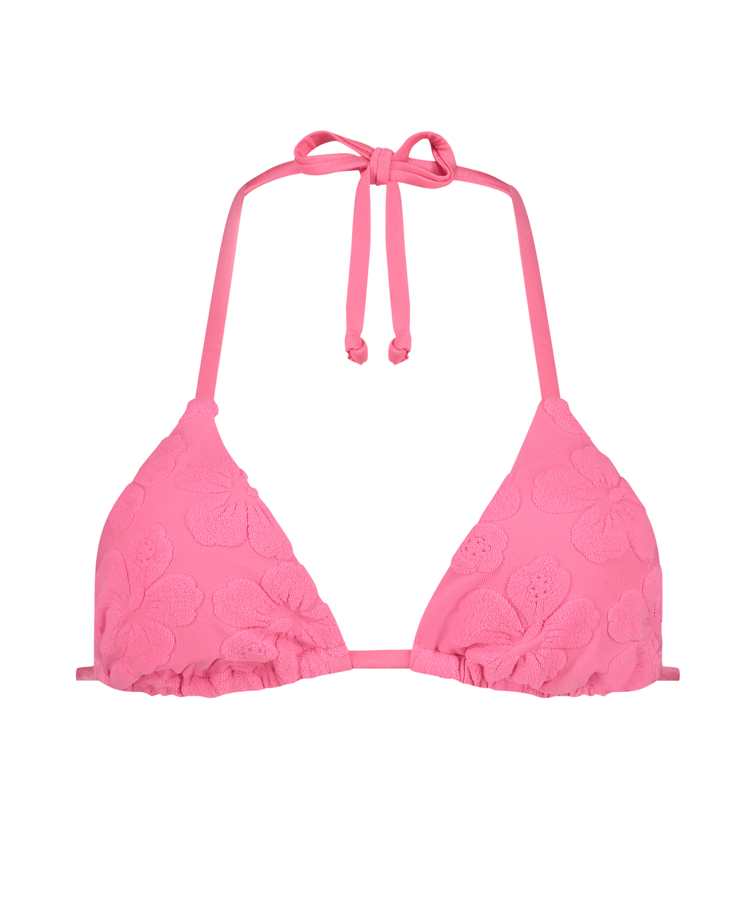 Triangel-Bikinioberteil Hula, Rose, main