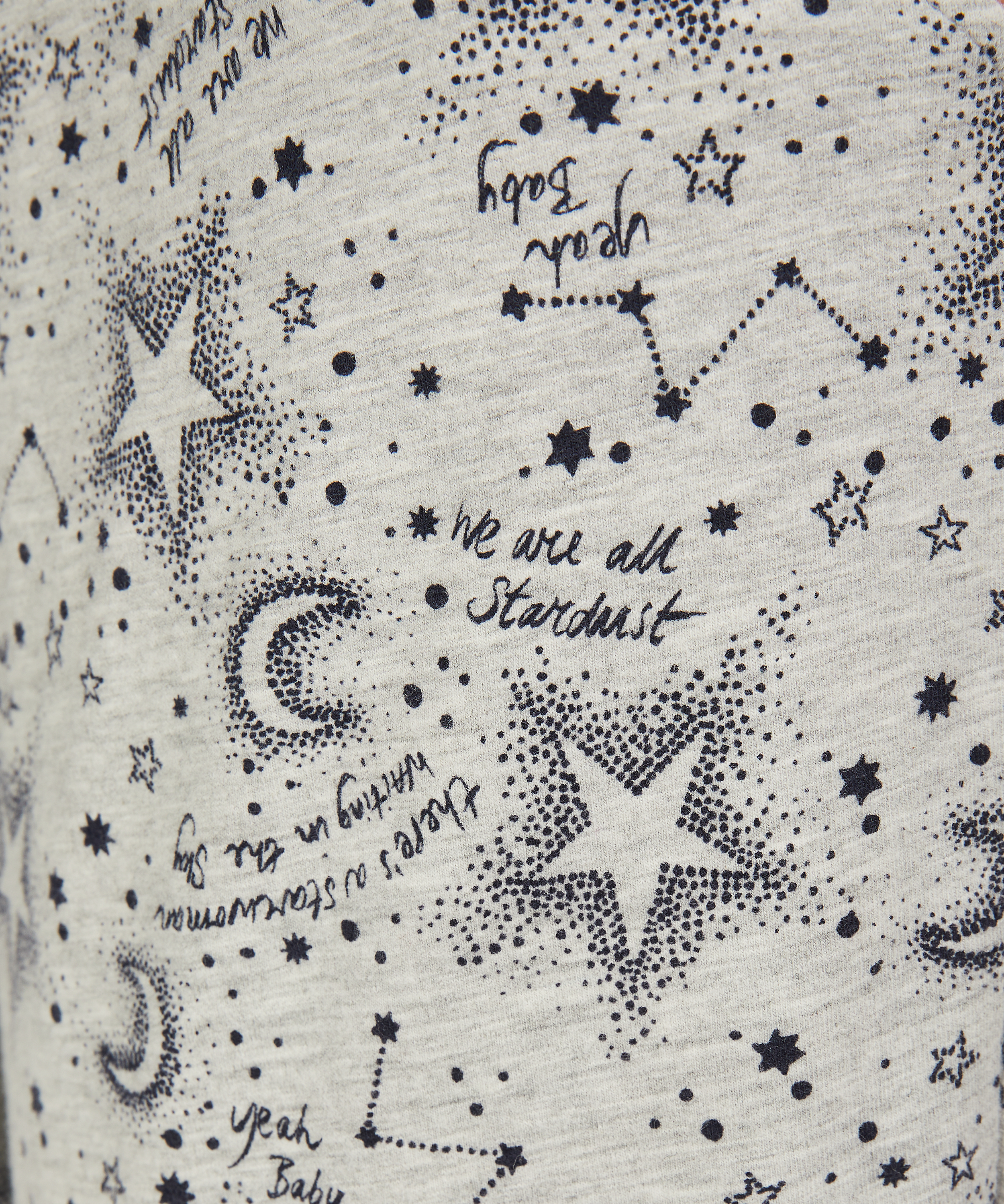 Pyjamahose Jersey, Grau, main