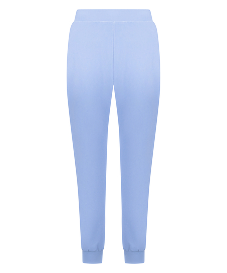 Jogginghose Velours, Blau