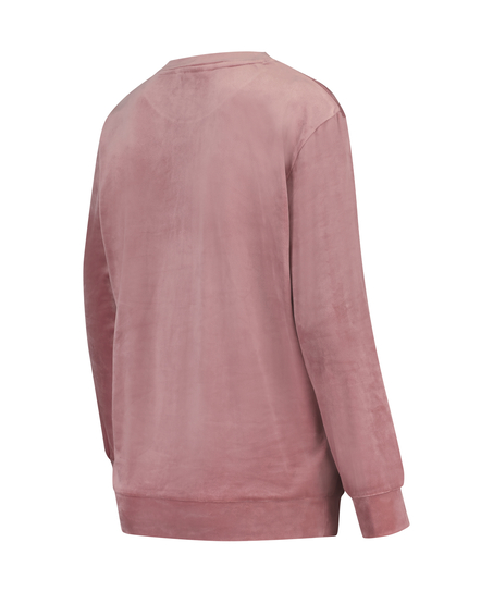 Top de grossesse en velours, Rose