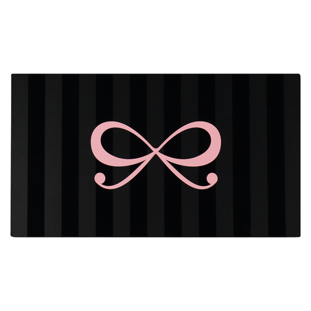 Giftbox black stripe, Weiß