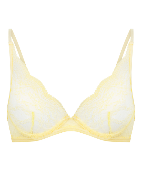 Soutien-gorge &agrave; armatures non-pr&eacute;form&eacute; Isabelle, Jaune