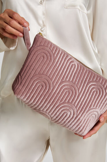 Hunkemöller Petite trousse de maquillage en velours