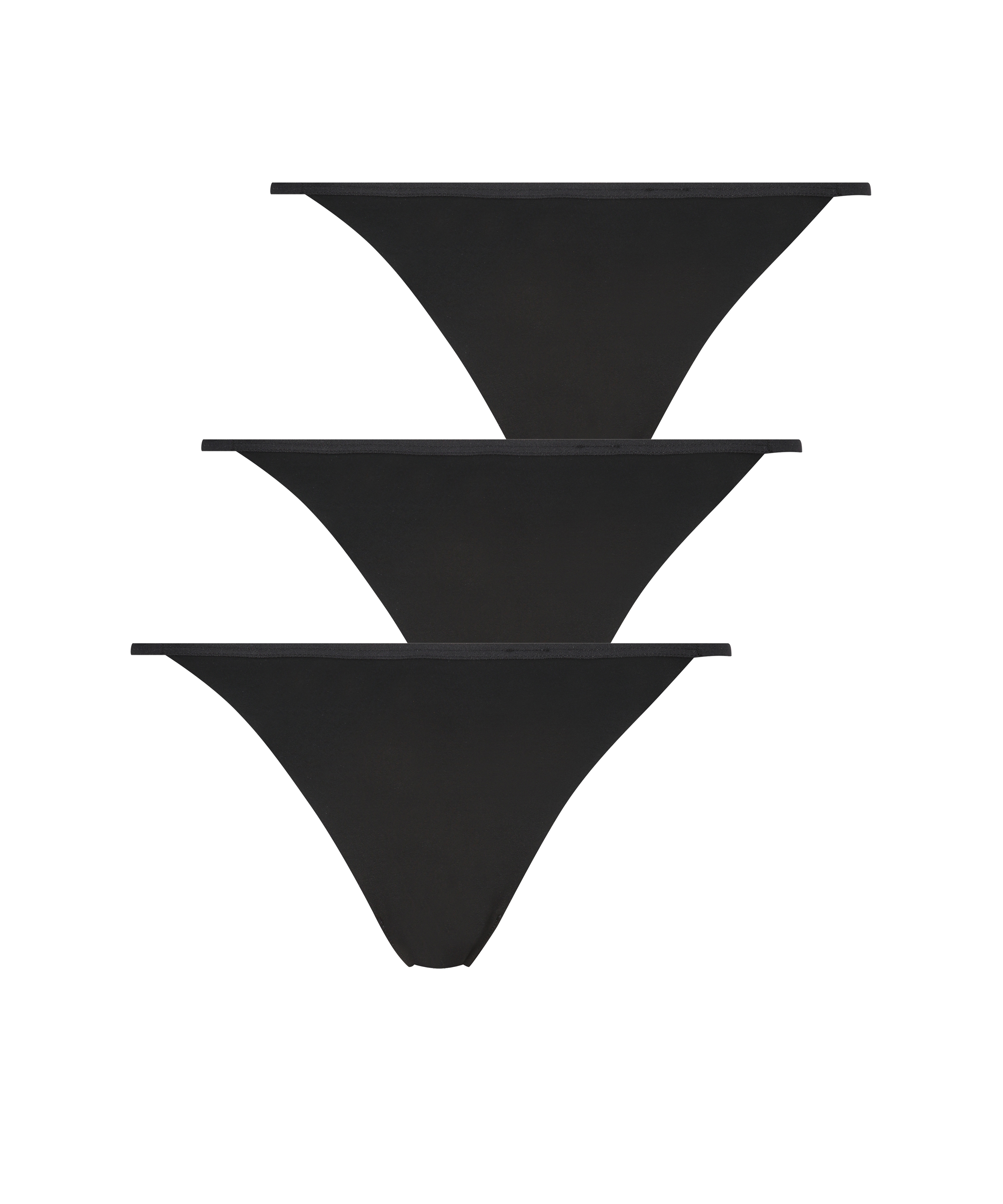 3er-Pack Invisible Strings, Schwarz, main