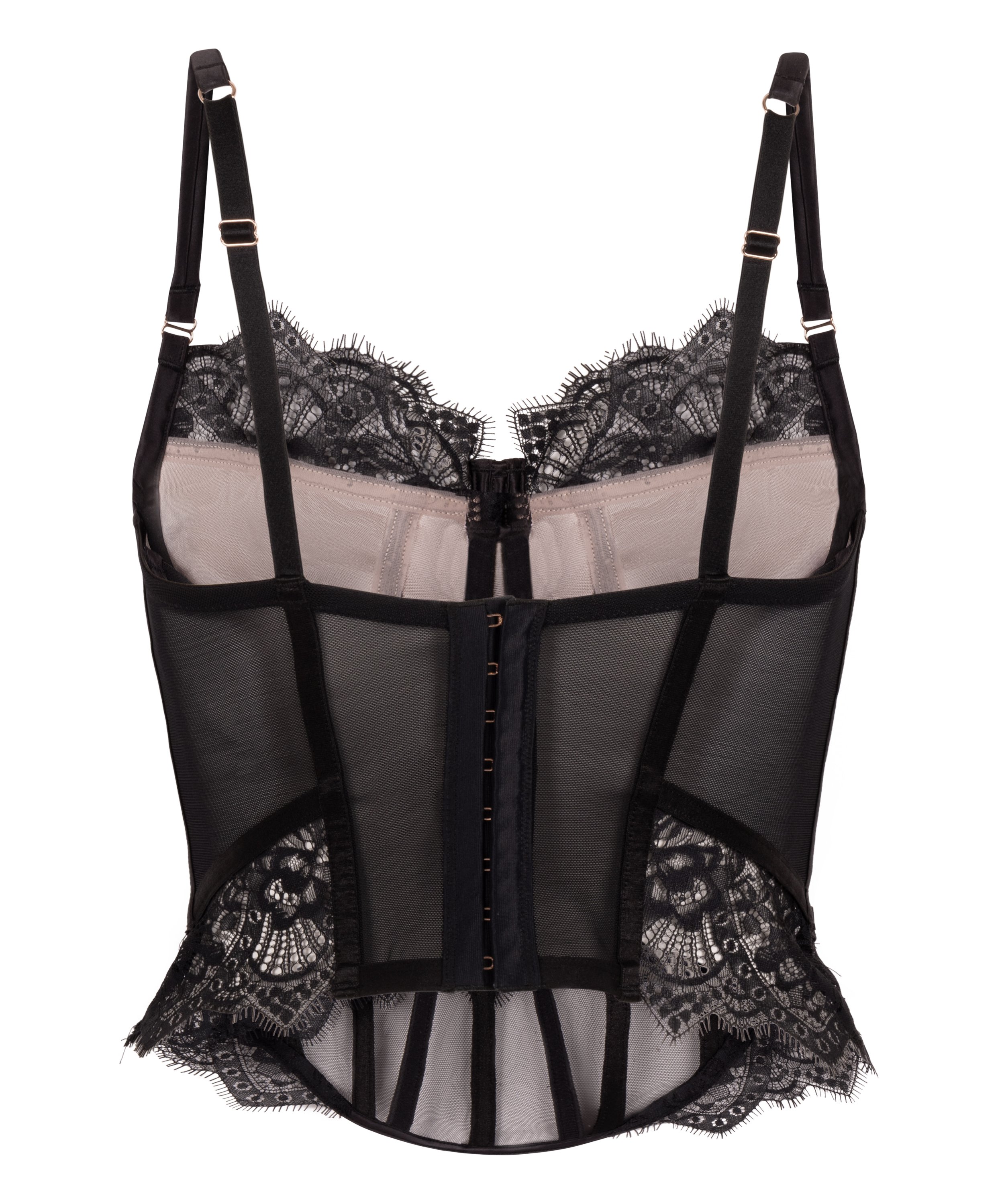 Bustier Zoe, Schwarz, main