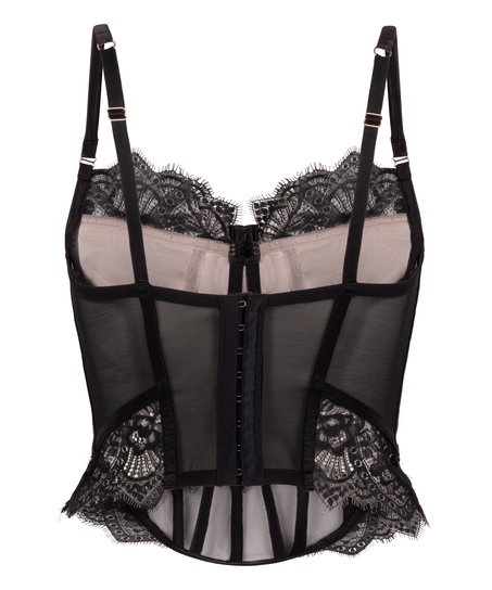 Bustier Zoe, Schwarz