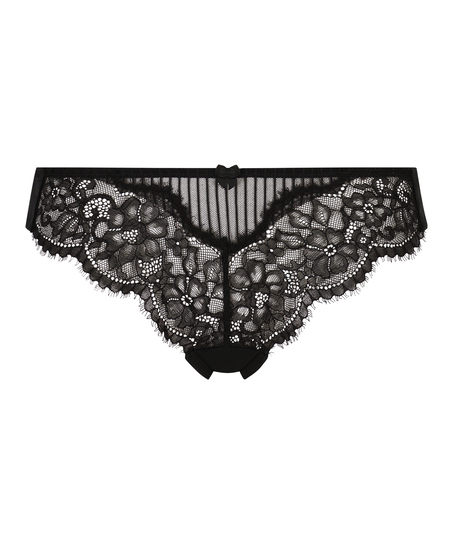 Slip br&eacute;silien Bliss, Noir