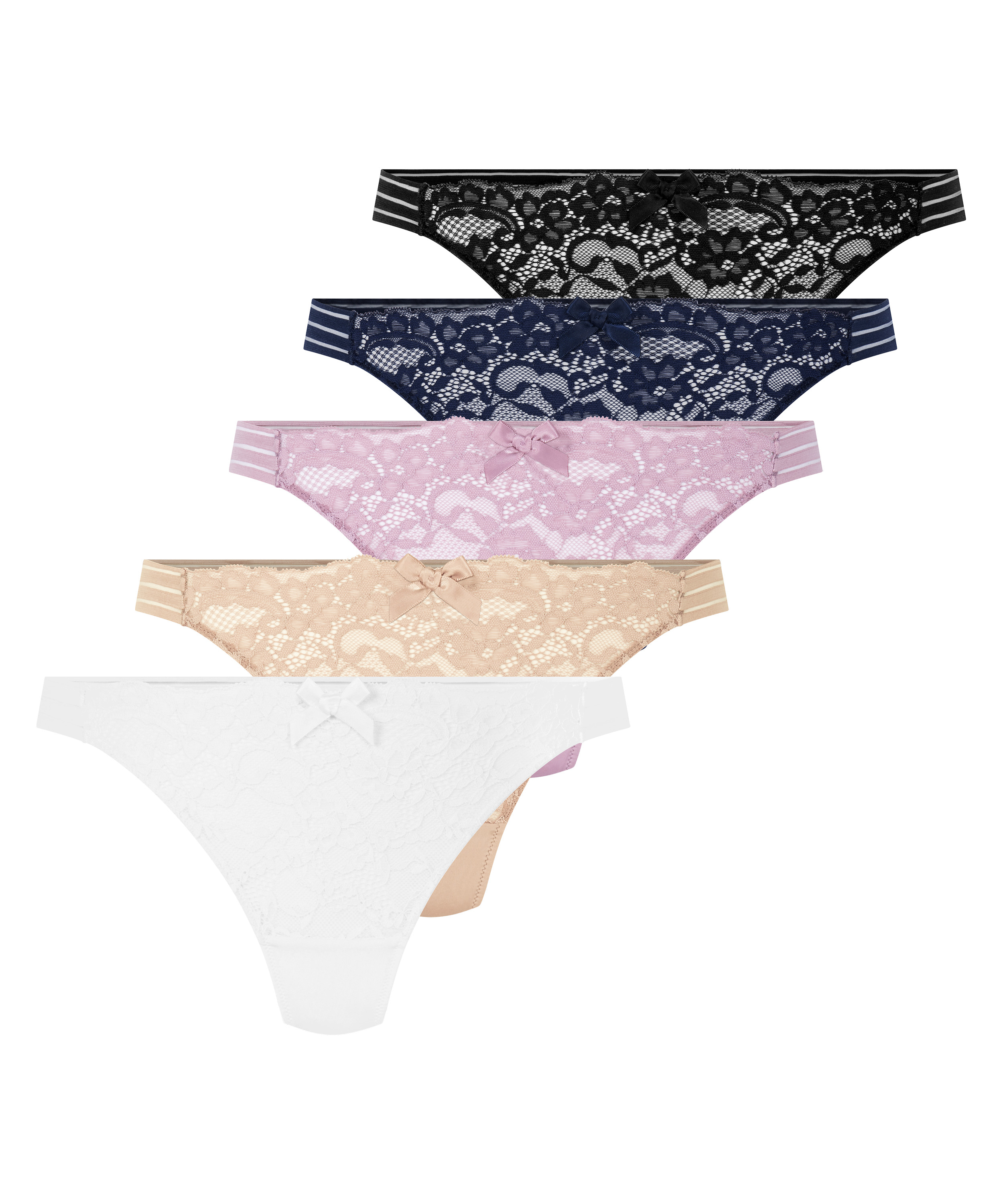 5er-Pack Tangas Sully, Blau, main