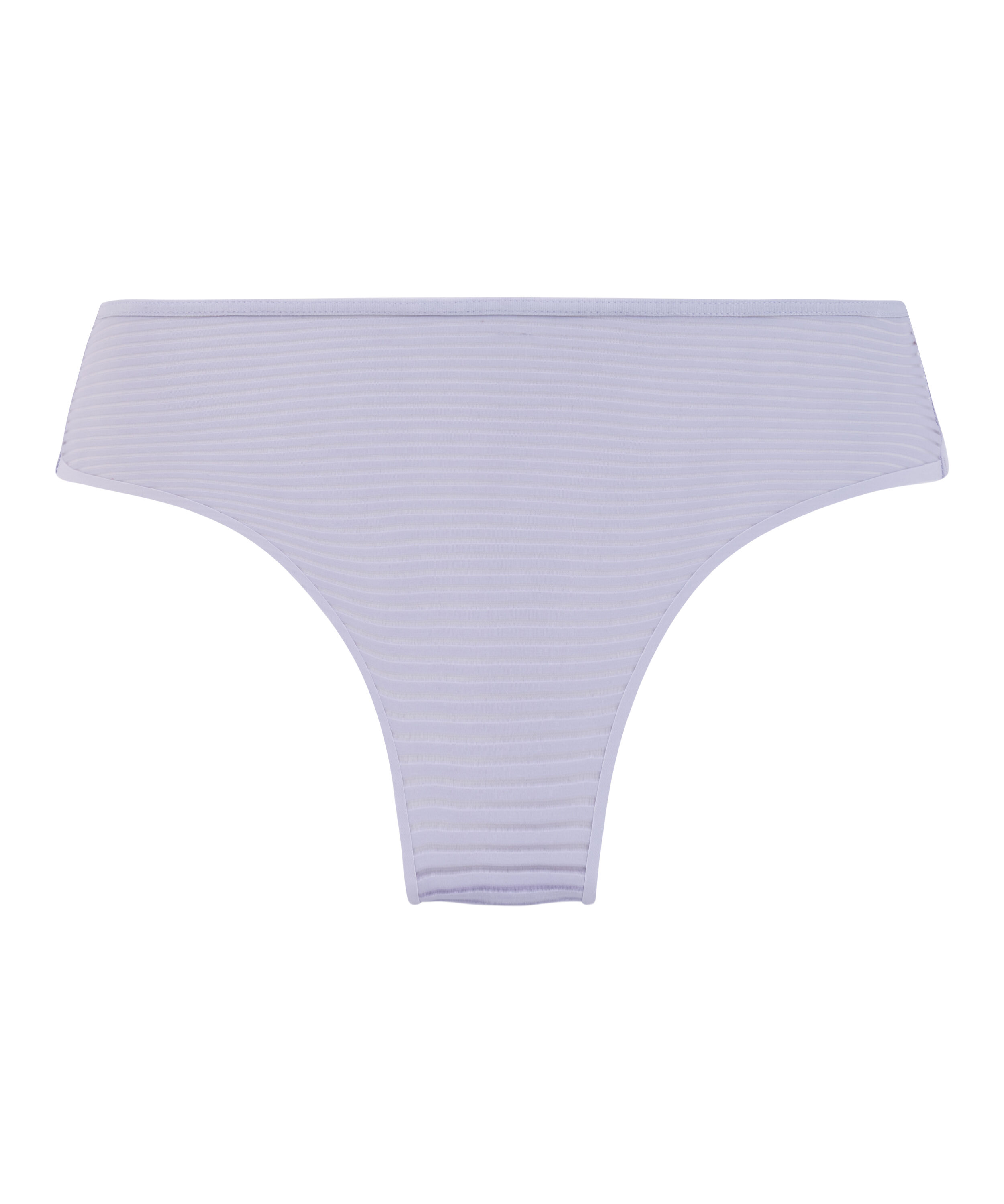 Slip br&eacute;silien invisible Stripe mesh, Violet