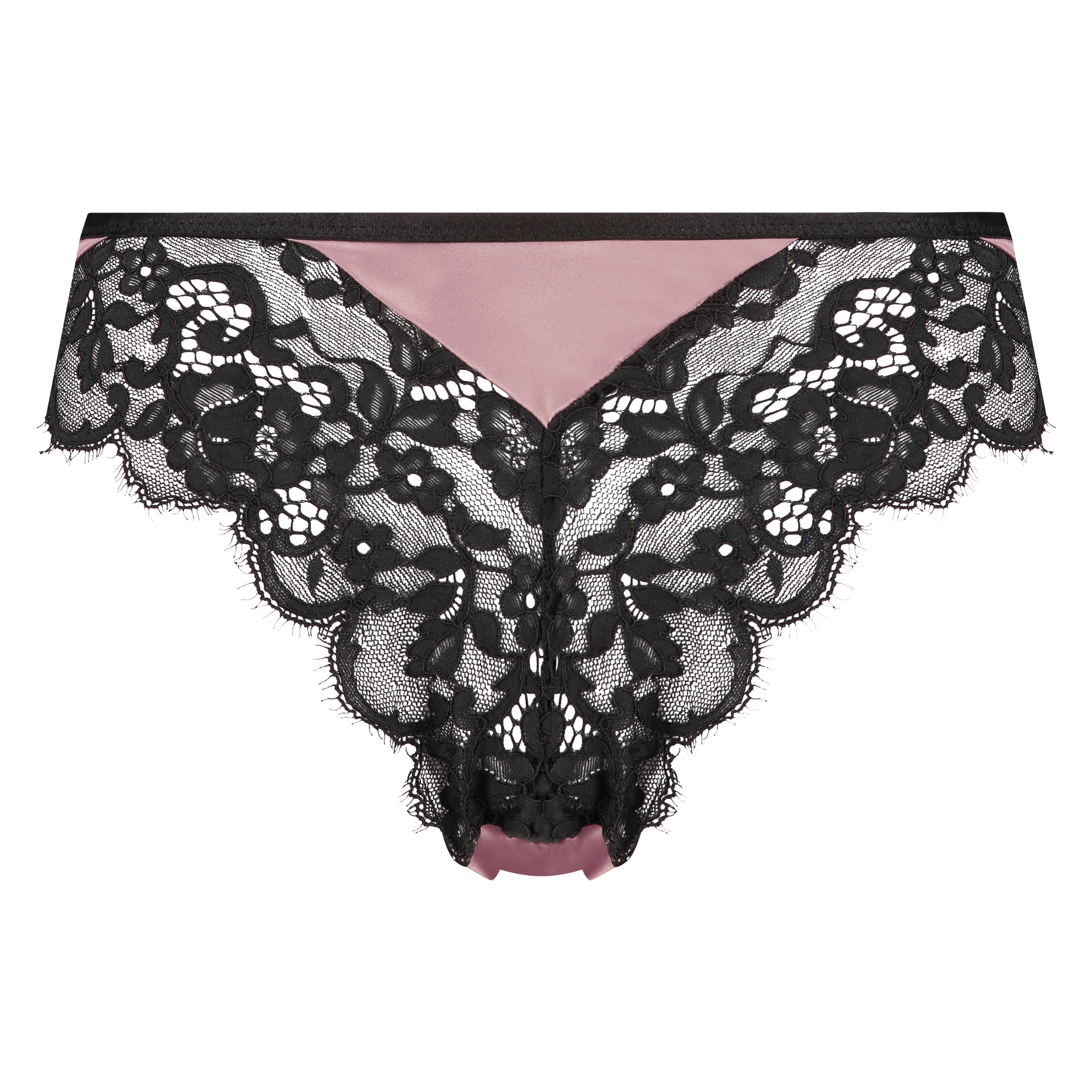 Slip brésilien Poppy, Noir, main