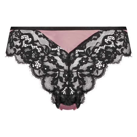 Slip brésilien Poppy, Noir