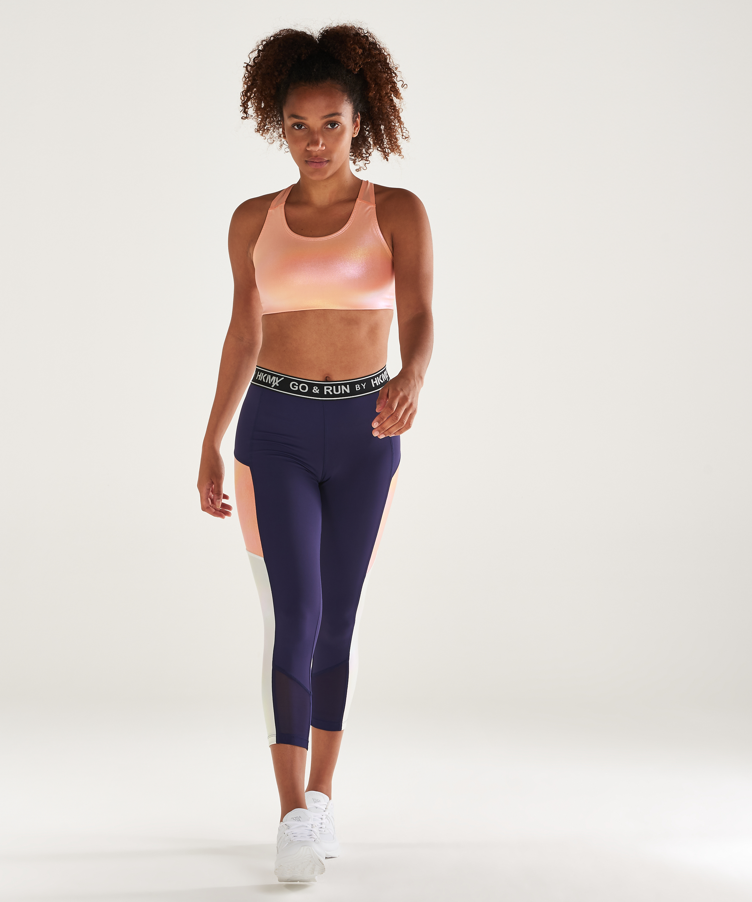 HKMX Regular-Waist Capri, Blau, main