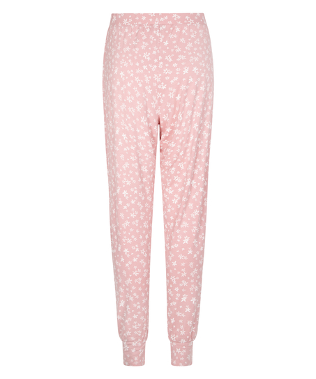 Pyjamahose Jersey, Rose