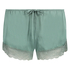Short de pyjama Satin, Vert