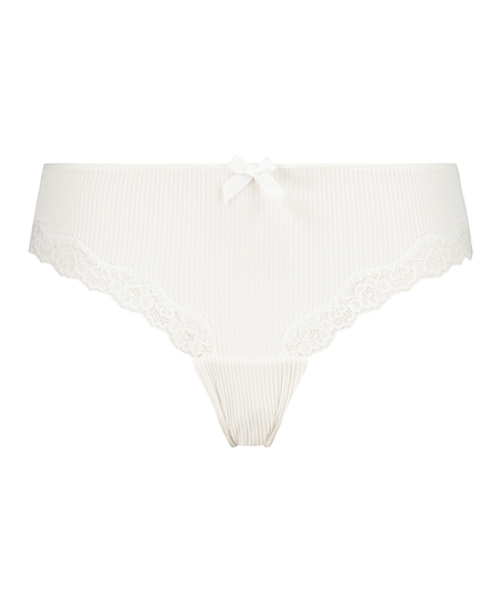 Slip brésilien Lola, Blanc