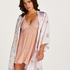 Kimono en satin, Rose
