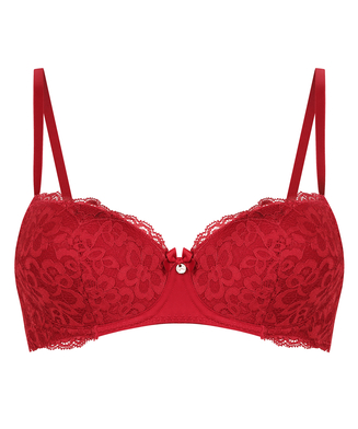 Soutien-gorge à armatures préformé Marine, Rouge, main Soutien-gorge à armatures préformé Marine, Rouge