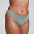 Slip brésilien Daisy, Vert