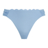 Bikini Slip Rio Scallop, Blau