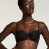 Soutien-gorge &agrave; armatures non-pr&eacute;form&eacute; Fleur Nyakim, Noir