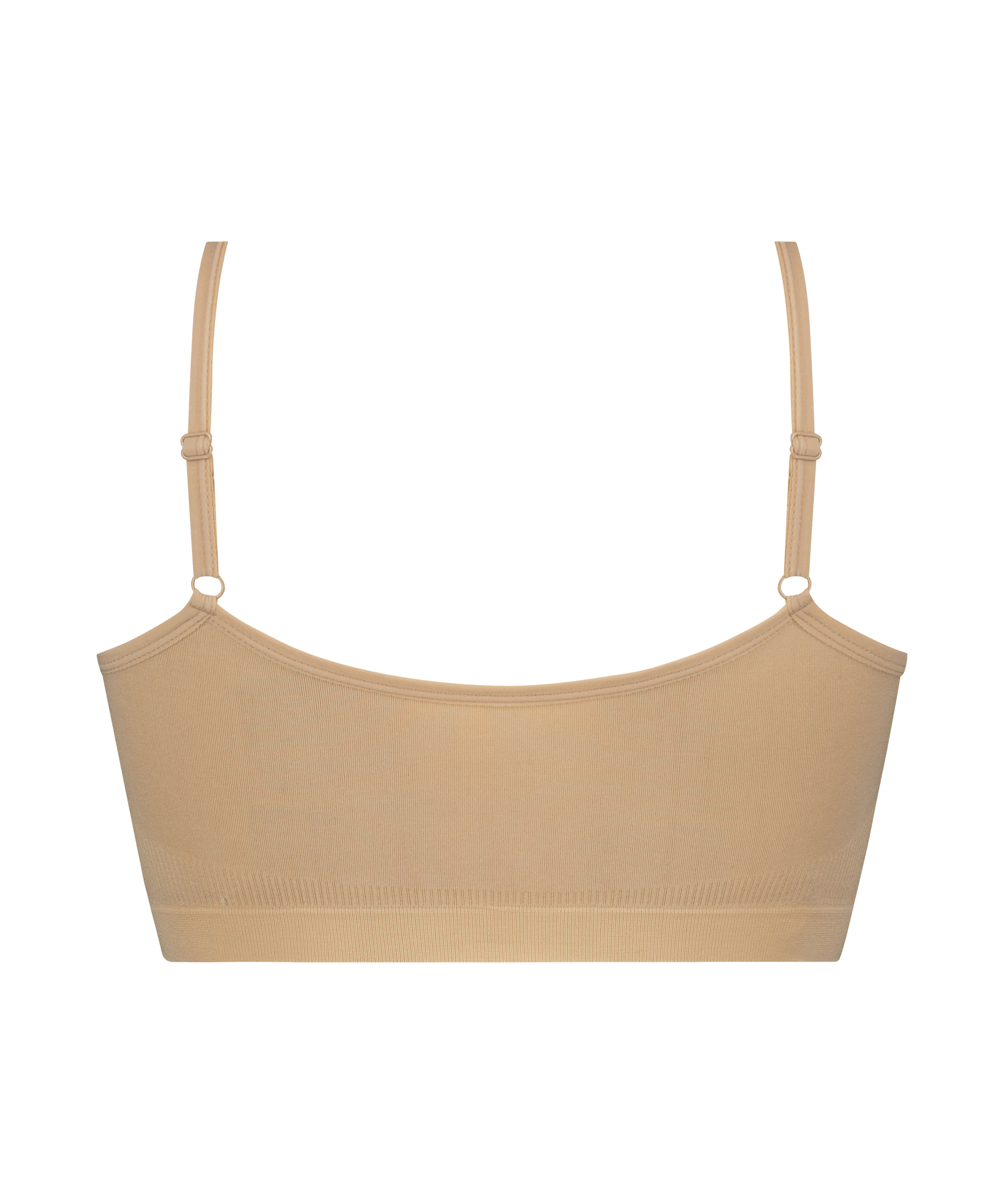 ﻿Bralette à lanières, Beige, main