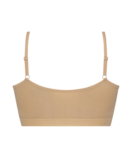 ﻿Bralette à lanières, Beige