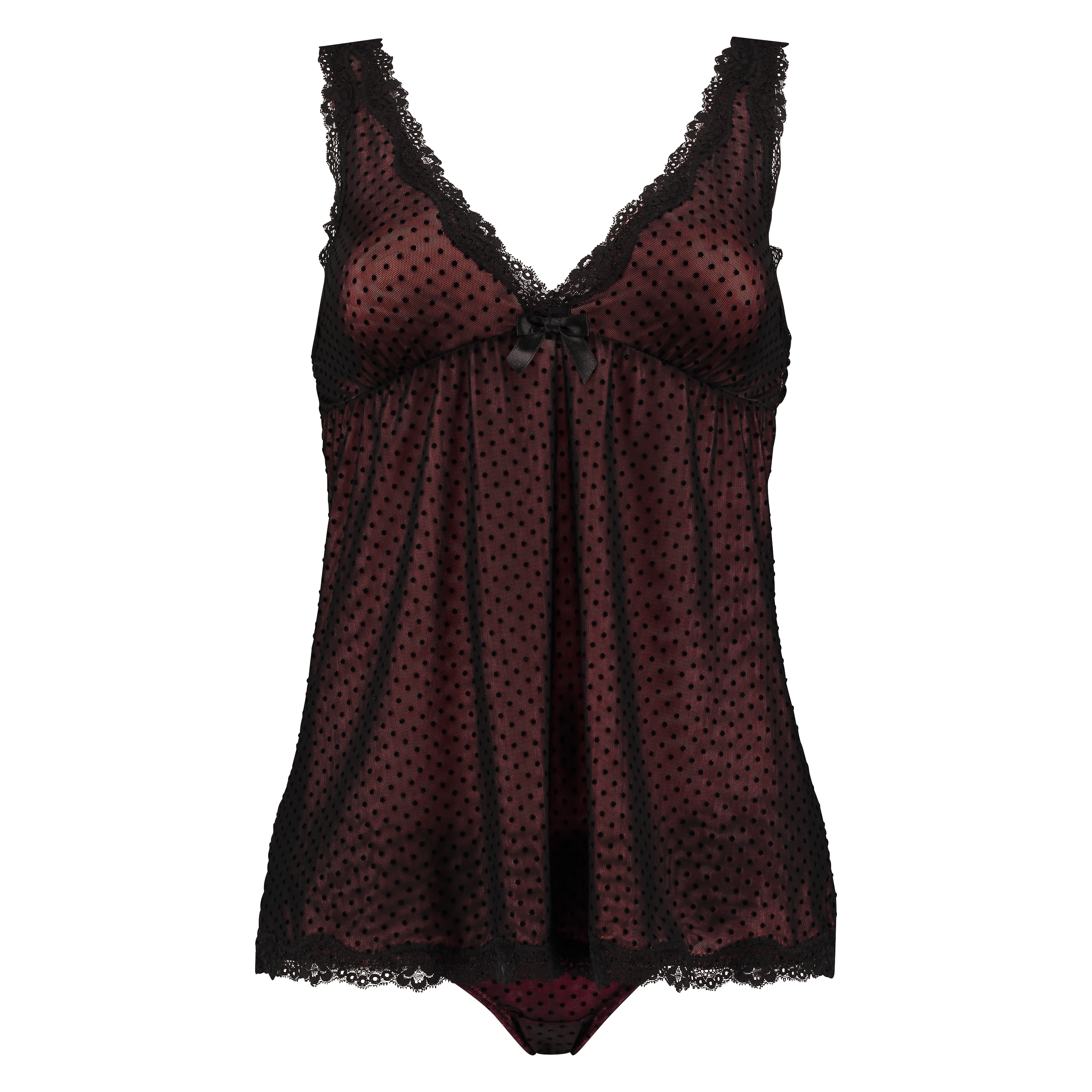 Cami set Josie, Noir, main