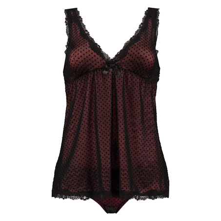 Cami set Josie, Noir