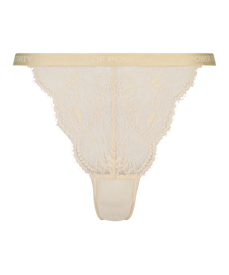 Slip brésilien Honey, Blanc