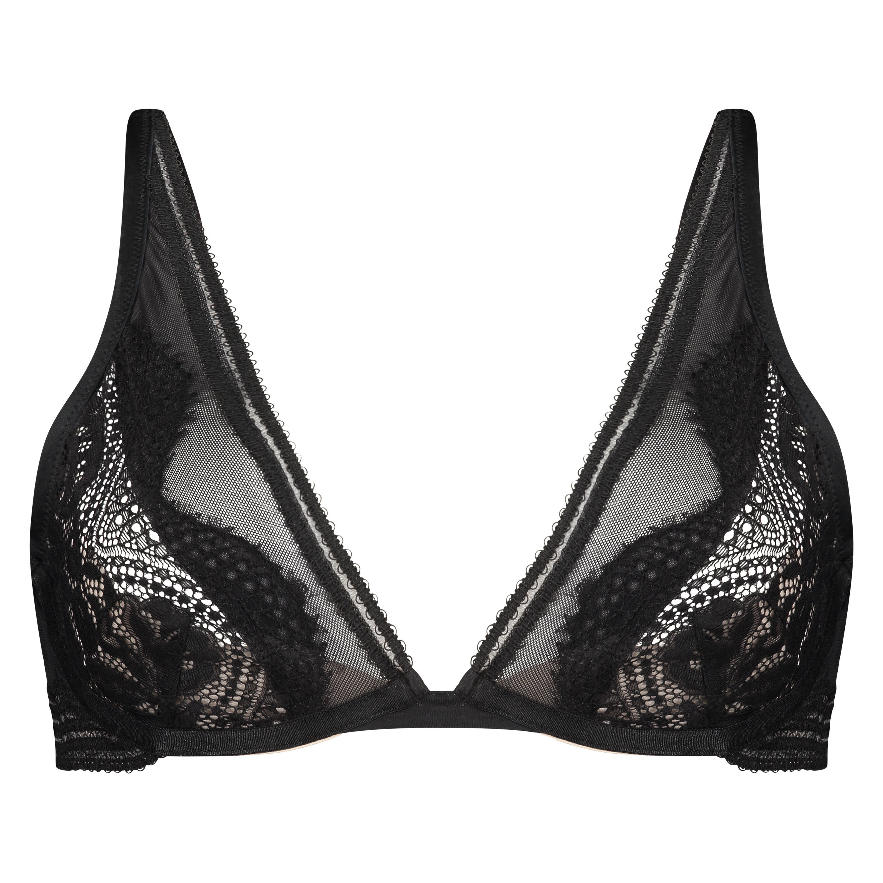 Soutien-gorge &agrave; armatures non-pr&eacute;form&eacute; Eden, Noir, main