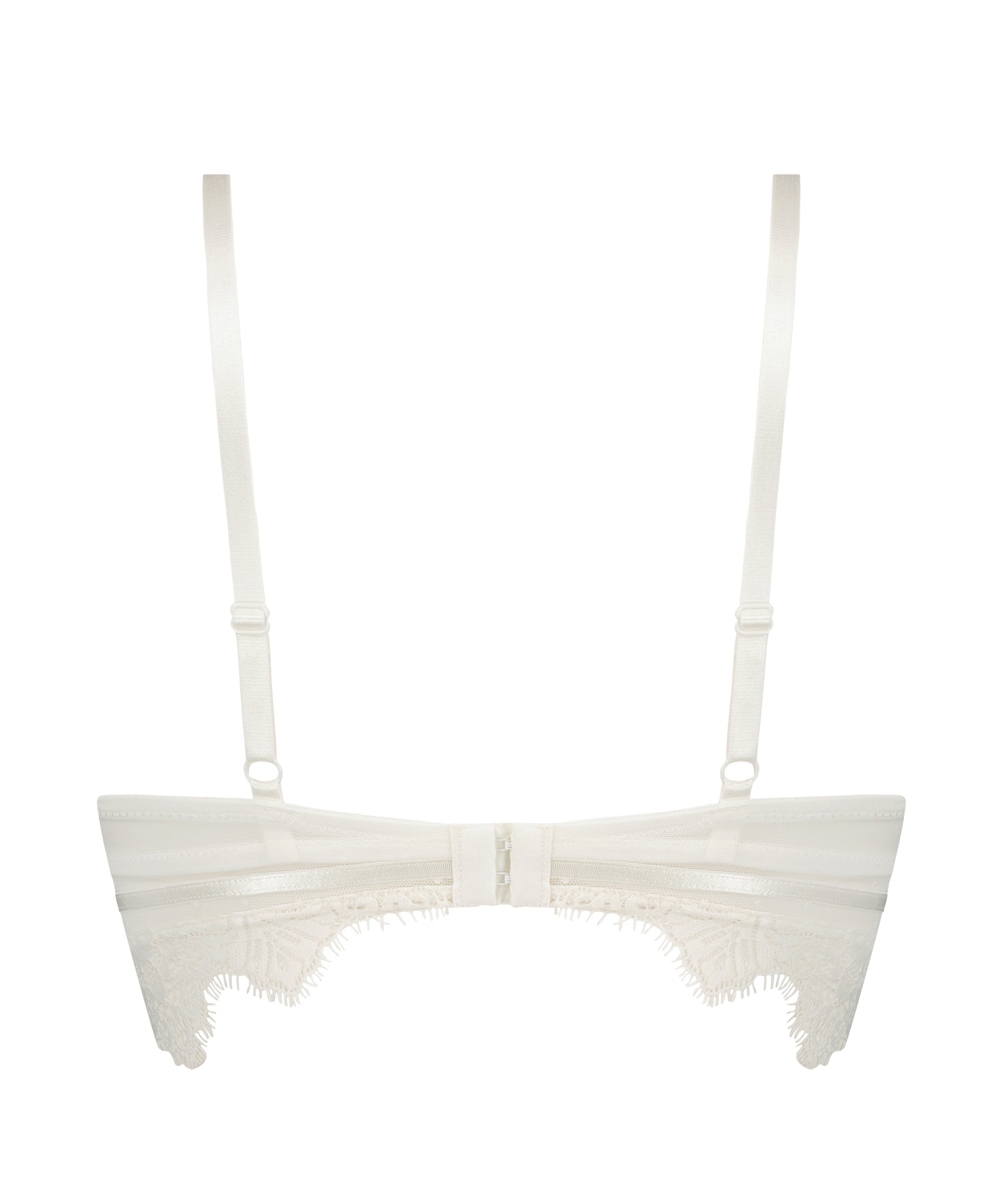 Soutien-gorge à armatures préformé longline Marilee, Blanc, main