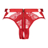 Brazilian-Slip mit Öffnung im Schritt Clementine, Rot
